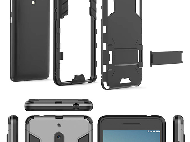 Nokia 2.1 Iron Armor Plastic Case