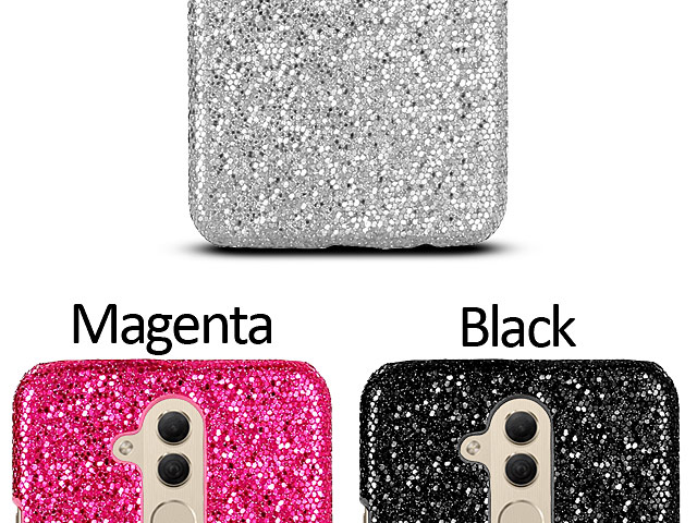 Huawei Mate 20 Lite Glitter Plastic Hard Case