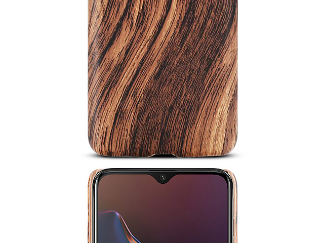 OnePlus 6T Woody Patterned Back Case