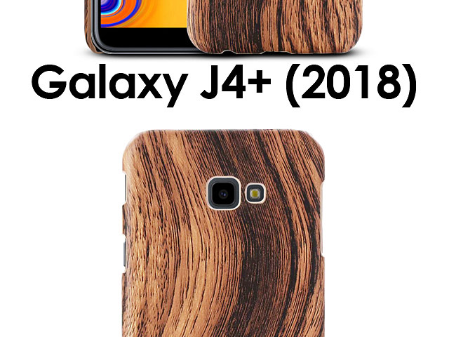 Samsung Galaxy J4+ (2018) Woody Patterned Back Case