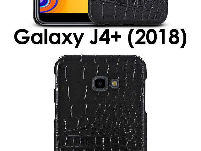 Samsung Galaxy J4+ (2018) Crocodile Leather Back Case