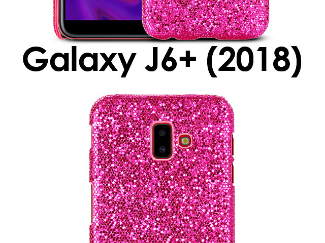 Samsung Galaxy J6+ (2018) Glitter Plastic Hard Case
