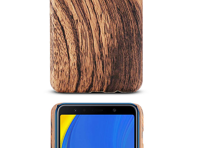 Samsung Galaxy A7 (2018) Woody Patterned Back Case
