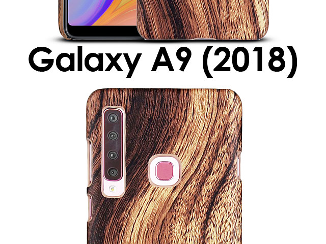 Samsung Galaxy A9 (2018) Woody Patterned Back Case