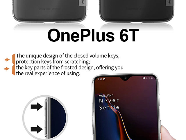 NILLKIN Nature TPU Case for OnePlus 6T