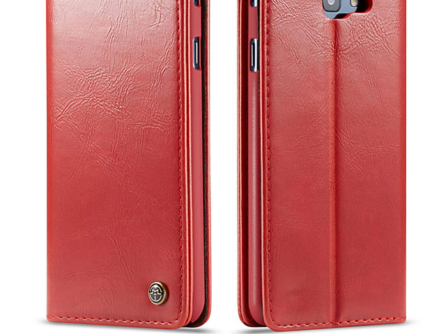 Samsung Galaxy J4+ (2018) Magnetic Flip Leather Wallet Case