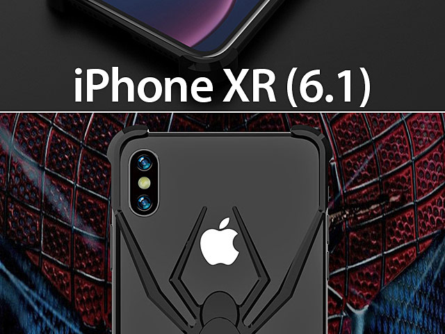 iPhone XR (6.1) Metal Spider Case