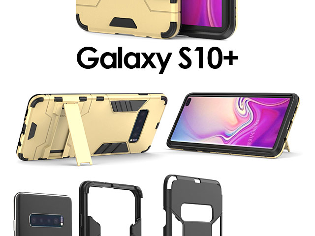 Samsung Galaxy S10+ Iron Armor Plastic Case