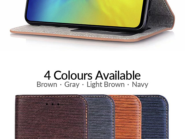 Samsung Galaxy S10e Two-Tone Leather Flip Case