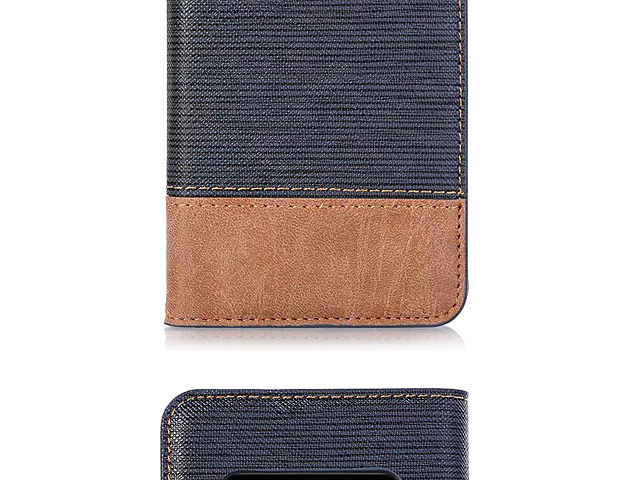 Samsung Galaxy S10+ Two-Tone Leather Flip Case