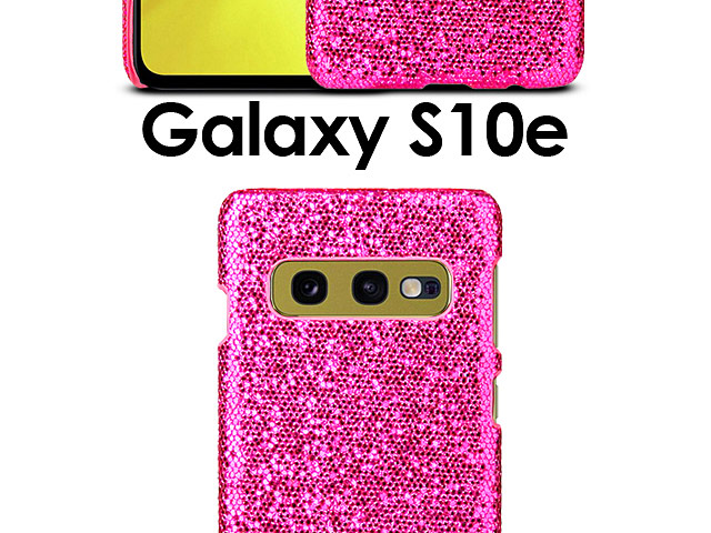 Samsung Galaxy S10e Glitter Plastic Hard Case