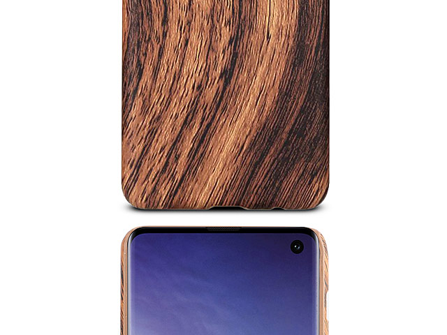 Samsung Galaxy S10 Woody Patterned Back Case