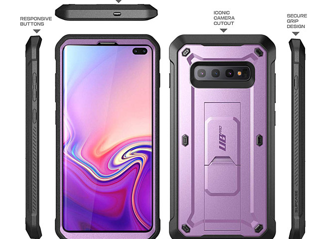 Supcase Unicorn Beetle Pro Rugged Holster Case for Samsung Galaxy S10+