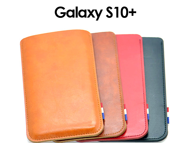 Samsung Galaxy S10+ Leather Sleeve