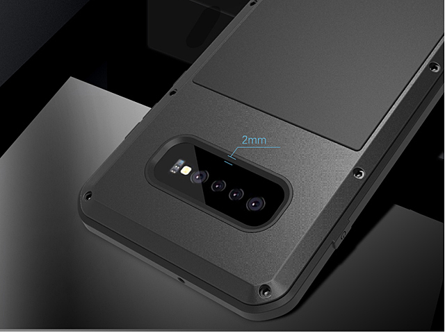 LOVE MEI Samsung Galaxy S10+ Powerful Bumper Case
