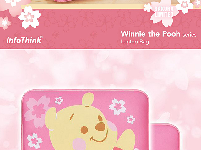 infoThink Laptop Bag - Winnie the Pooh (Sakura Limited)