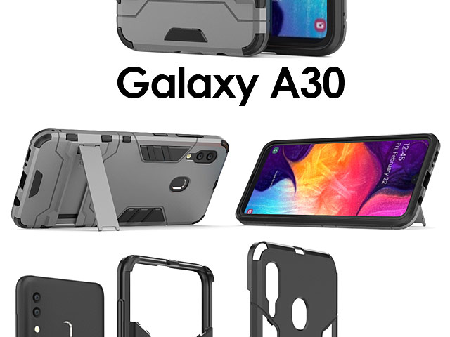 Samsung Galaxy A30 Iron Armor Plastic Case