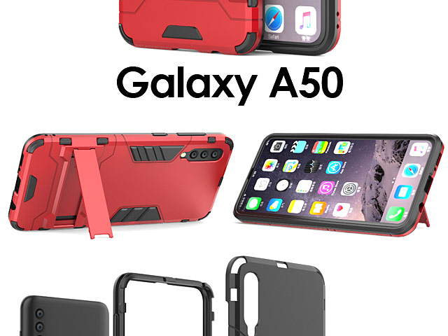 Samsung Galaxy A50 Iron Armor Plastic Case