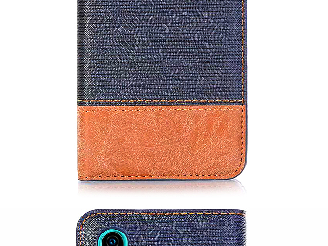 Huawei P30 Two-Tone Leather Flip Case