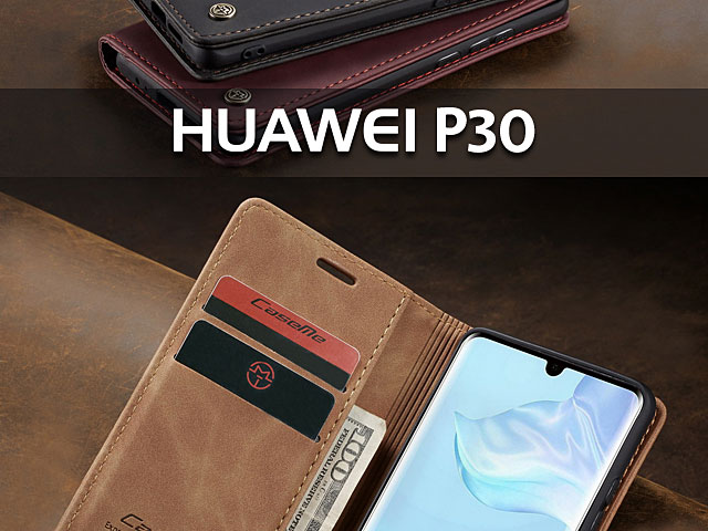 Huawei P30 Retro Flip Leather Case