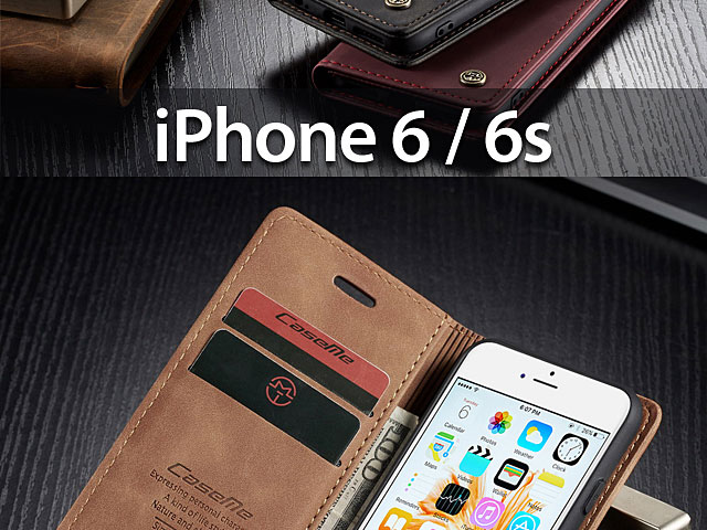 iPhone 6 / 6s Retro Flip Leather Case