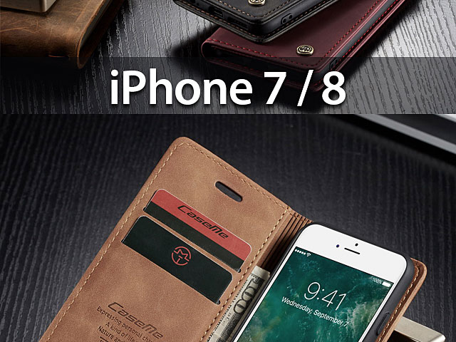 iPhone 7 / 8 Retro Flip Leather Case