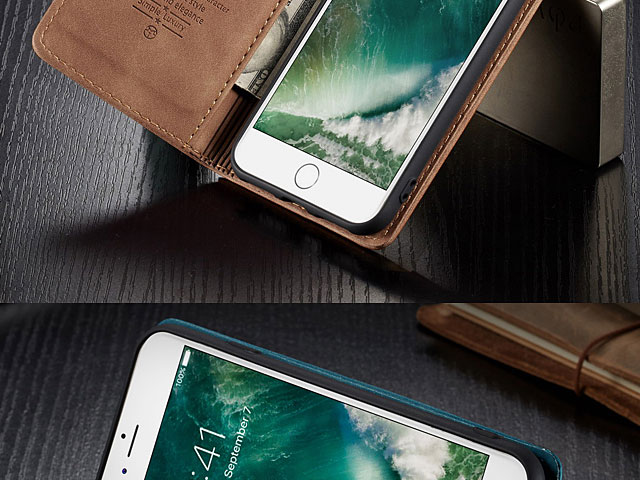 iPhone 7 Plus / 8 Plus Retro Flip Leather Case