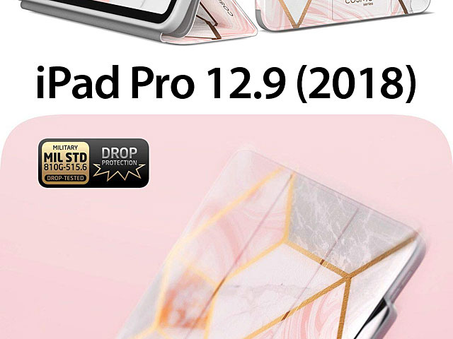 i-Blason Cosmo Slim Designer Case (Marble) for iPad Pro 12.9 (2018)