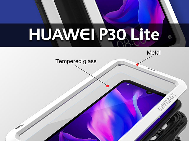 LOVE MEI Huawei P30 Lite Powerful Bumper Case