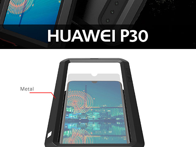 LOVE MEI Huawei P30 Powerful Bumper Case