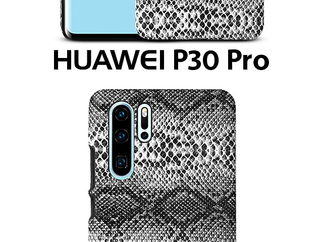 Huawei P30 Pro Faux Snake Skin Back Case