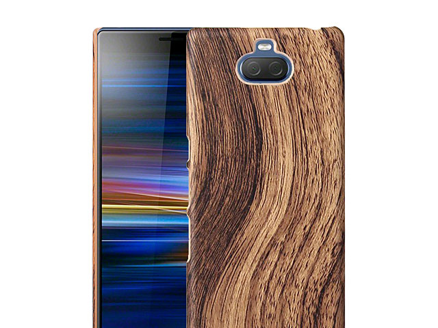 Sony Xperia 10 Woody Patterned Back Case