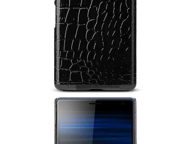 Sony Xperia 10 Crocodile Leather Back Case