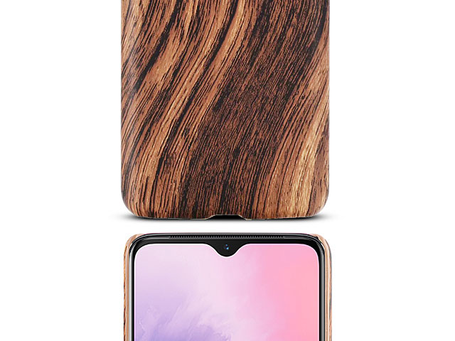 OnePlus 7 Woody Patterned Back Case
