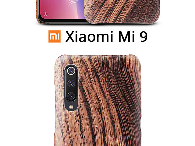 Xiaomi Mi 9 Woody Patterned Back Case