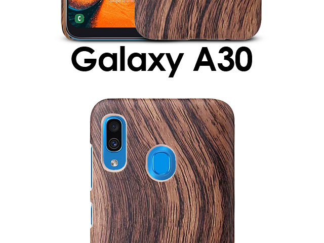 Samsung Galaxy A30 Woody Patterned Back Case