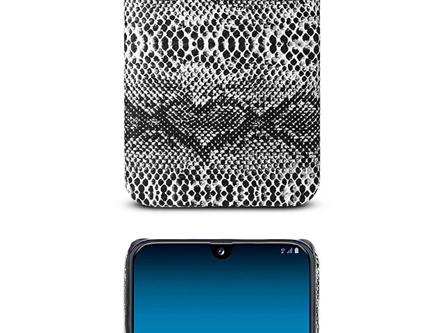 Samsung Galaxy A40 Faux Snake Skin Back Case
