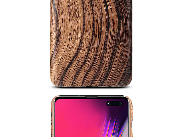 Samsung Galaxy S10 5G Woody Patterned Back Case