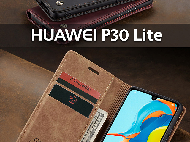 Huawei P30 Lite Retro Flip Leather Case