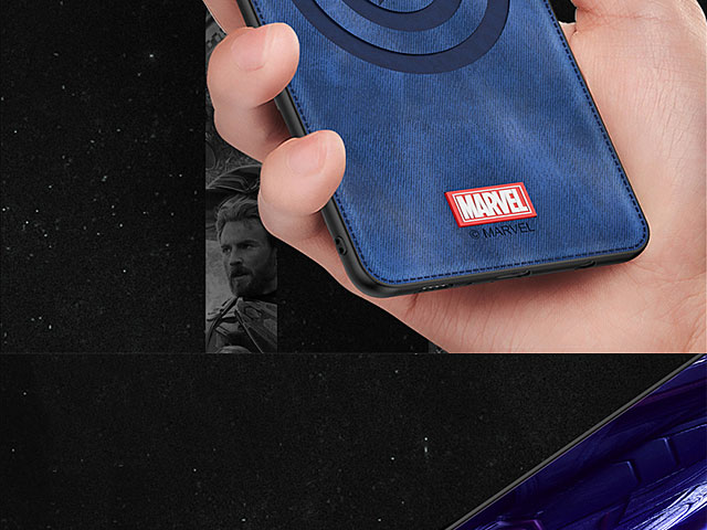 Marvel Series Fabric TPU Case for Samsung Galaxy S10
