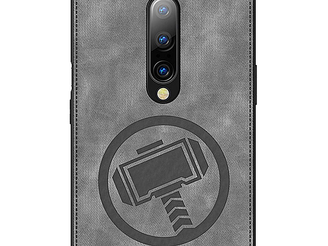 Marvel Series Fabric TPU Case for OnePlus 7 Pro