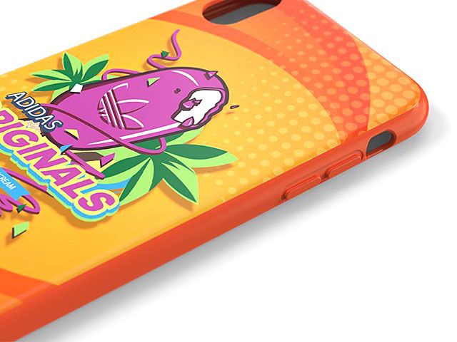 Adidas Originals BODEGA FW19 Molded Case (Orange) for iPhone X / XS (5.8)