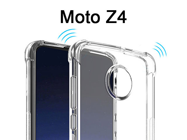 Imak Shockproof TPU Soft Case for Motorola Moto Z4