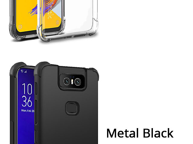 Imak Shockproof TPU Soft Case for Asus Zenfone 6 ZS630KL