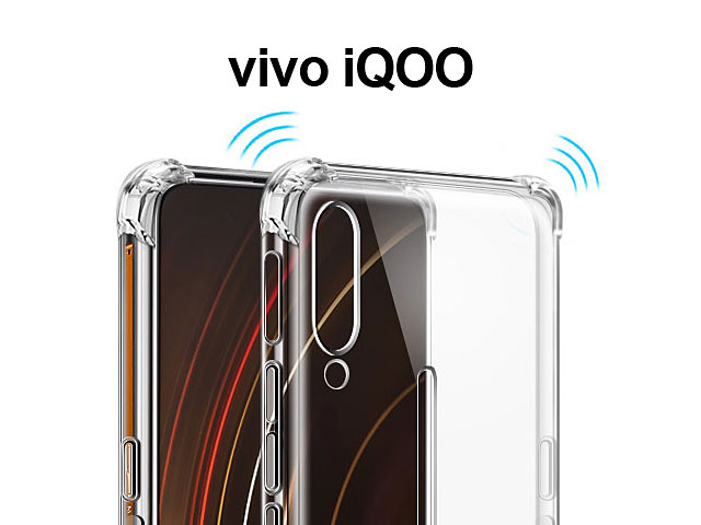 Imak Shockproof TPU Soft Case for vivo iQOO