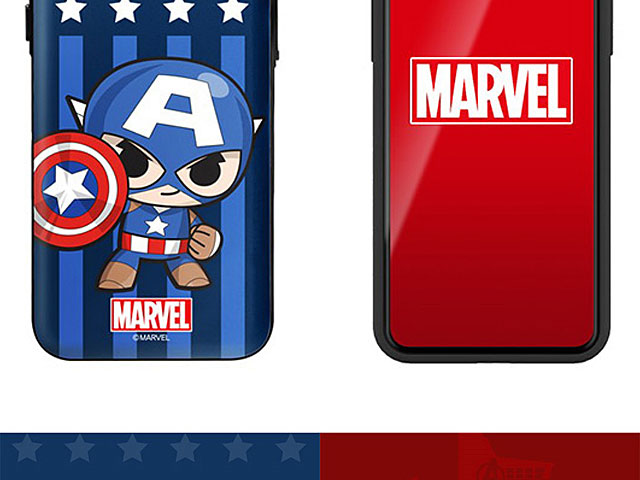 3D Marvel Series Mirror Card Case for iPhone XS Max (6.5)