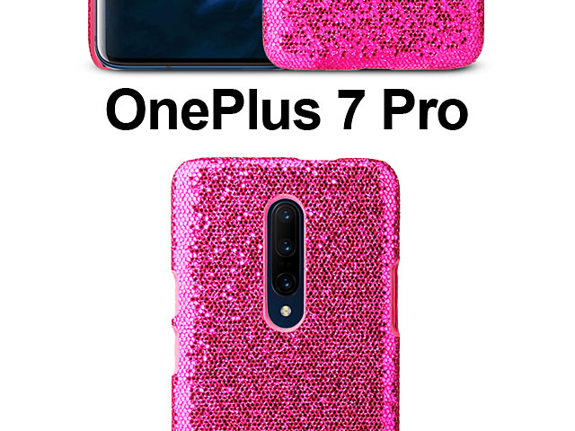 OnePlus 7 Pro Glitter Plastic Hard Case