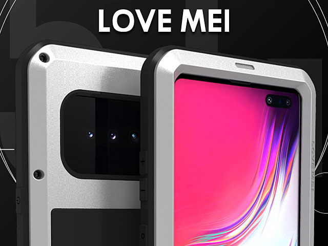 LOVE MEI Samsung Galaxy S10 5G Powerful Bumper Case