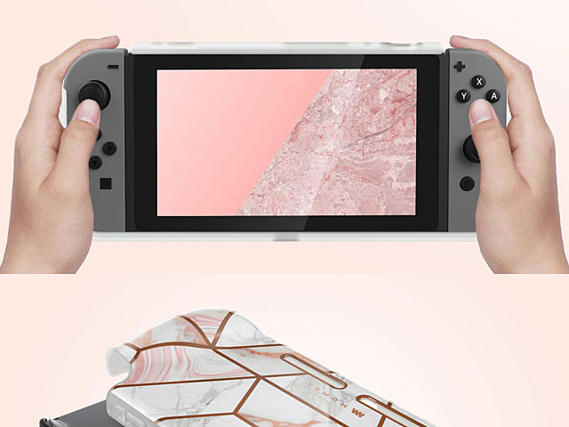 Mumba Soft TPU Grip Case (Marble) for Nintendo Switch