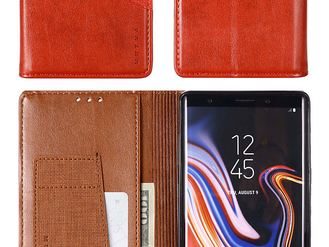 Samsung Galaxy Note9 Canvas Flip Card Case